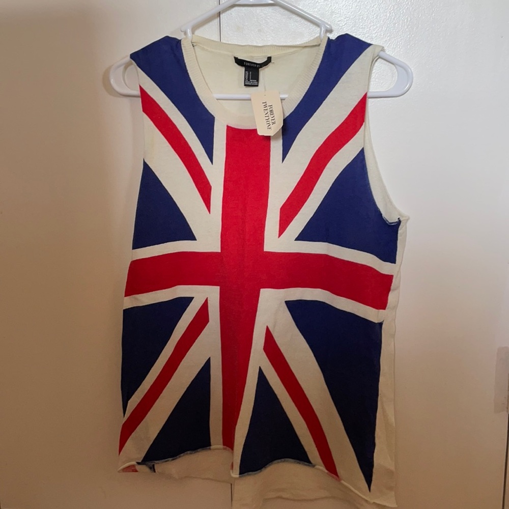UK flag shirt